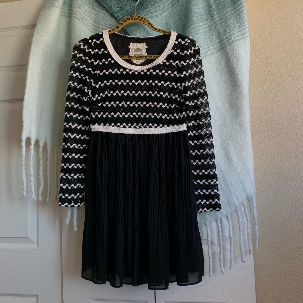 Black and White Dress